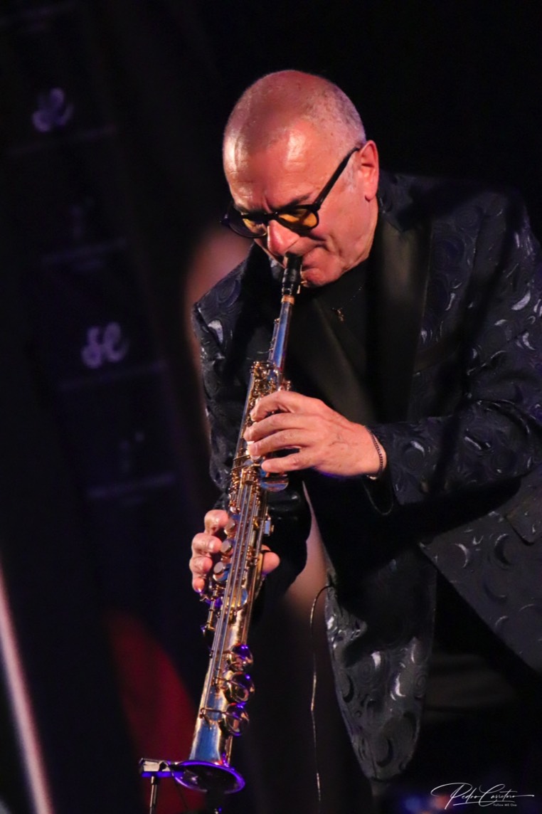 Jazz saxophonist Rocco Ventrella performing live